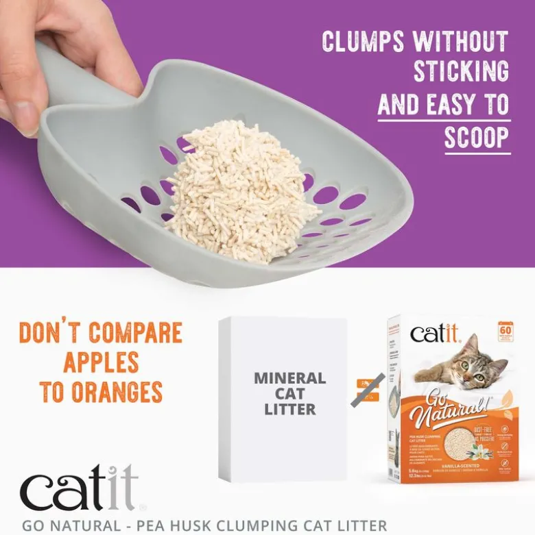 Catit Go Natural kattegrus med lavendelduft