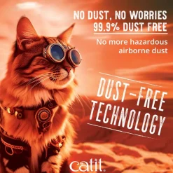 Catit Go Natural kattegrus med lavendelduft