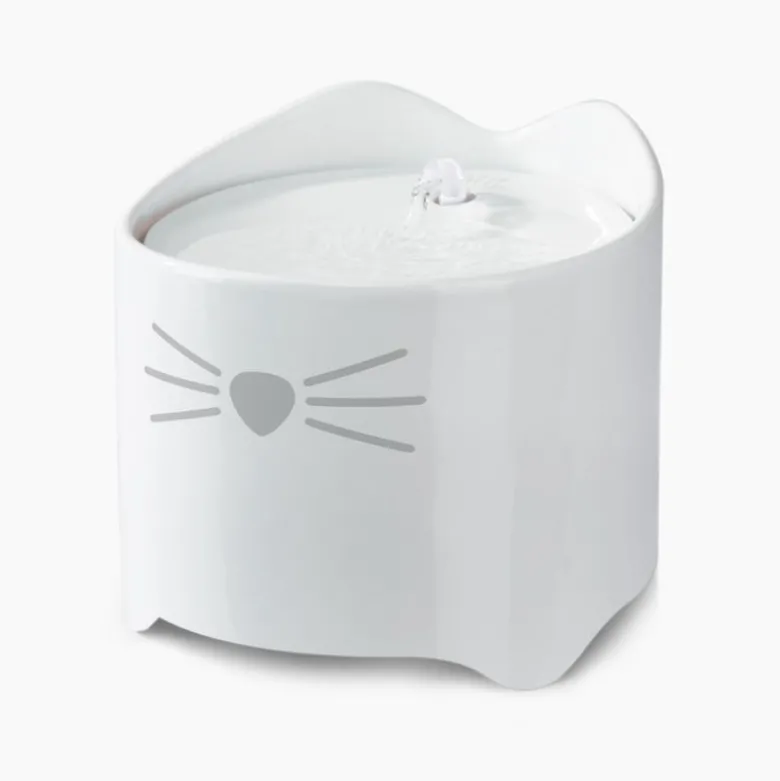 Catit Pixi keramisk drikkefontæne, hvid