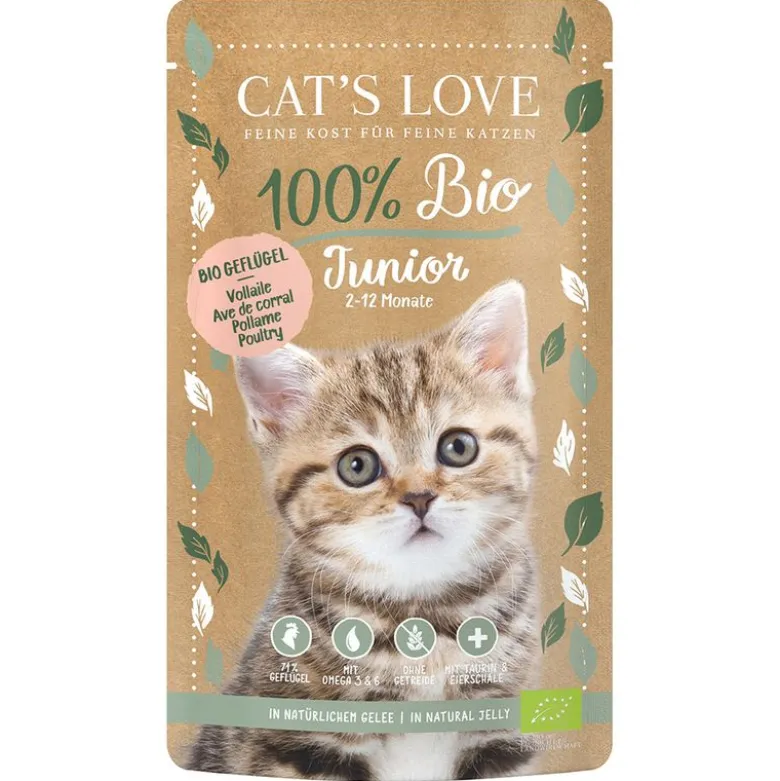 Cat's Love Øko 6 x 100 g