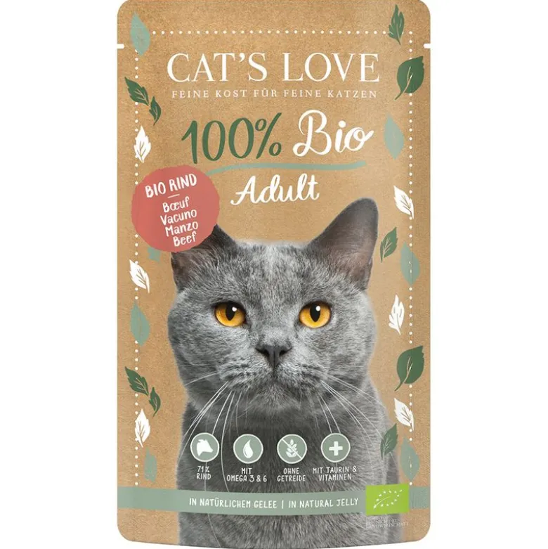 Cat's Love Øko 6 x 100 g