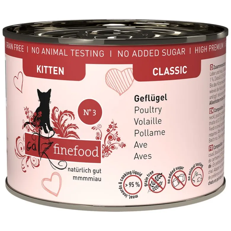 catz finefood Kitten blandet pakke dåser