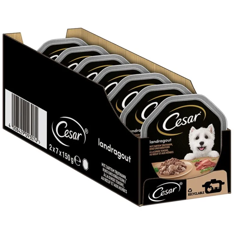 Cesar alubakker 14 x 150 g
