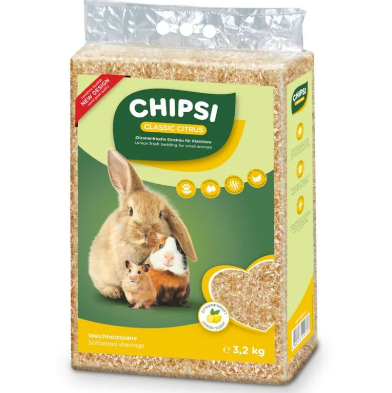 Chipsi Citrus strøelse
