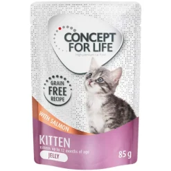 Concept for Life Kitten Laks i gelé - Kornfri