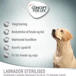 Concept for Life Labrador Sterilised