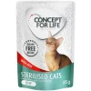 Concept for Life Sterilised Cats Okse i gelé - Kornfri