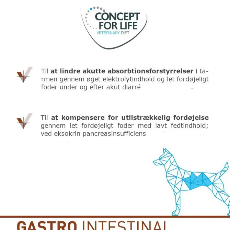 Concept for Life Veterinary Diet Gastro Intestinal