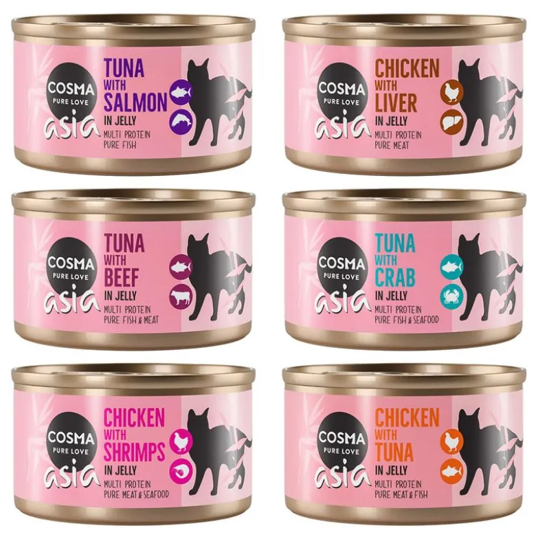 Cosma Asia i gelé 6 x 85 g