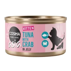 Cosma Asia Kitten i gelé 6 x 85 g