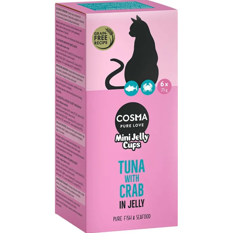 Cosma Mini Jelly Cups 6 x 25 g