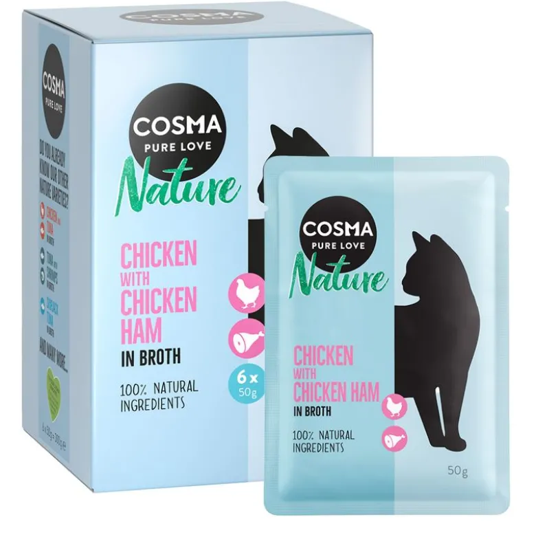 Cosma Nature portionsposer 6 x 50 g