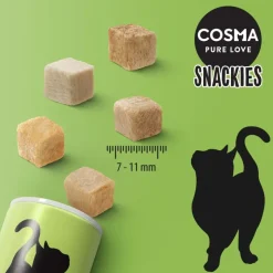 Cosma snackies - naturlige kattesnacks