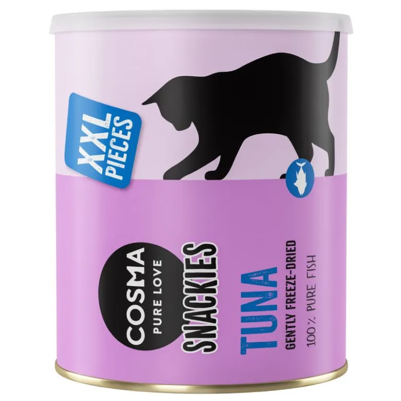 Cosma Snackies XXL Frysetørrede Kattesnacks i Maxi Tube