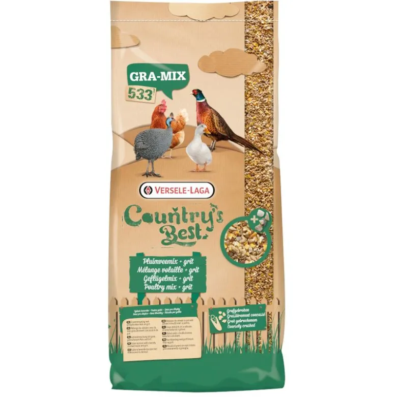 Country's Best GRA-MIX Fjerkræblanding + Grit