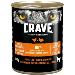 Crave Adult hundefoder 6 x 400 g