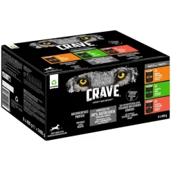 Crave Adult hundefoder 6 x 400 g