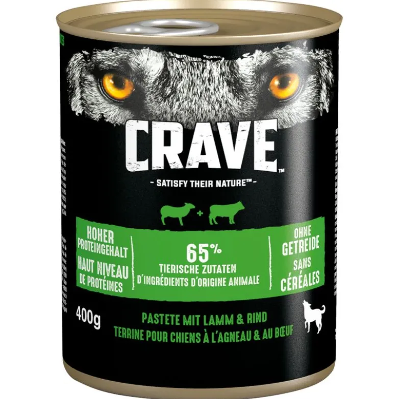 Crave Adult hundefoder 6 x 400 g