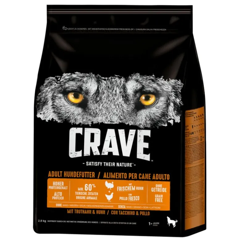 Crave Dog Adult Kalkun & Kylling