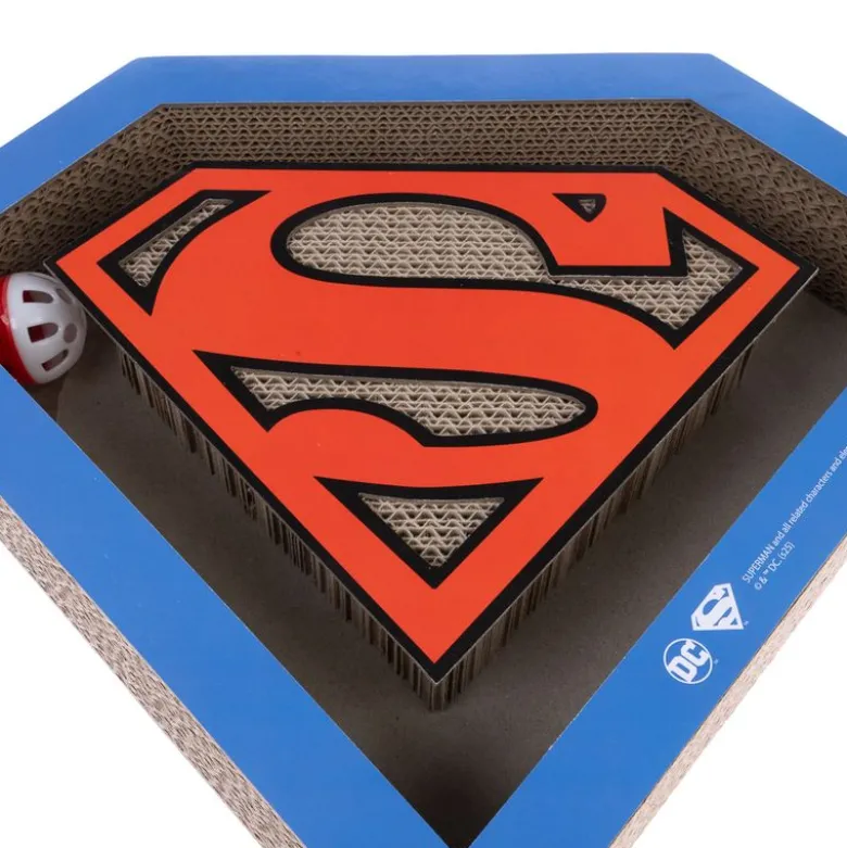 DC Superman kradsebræt med kuglebane