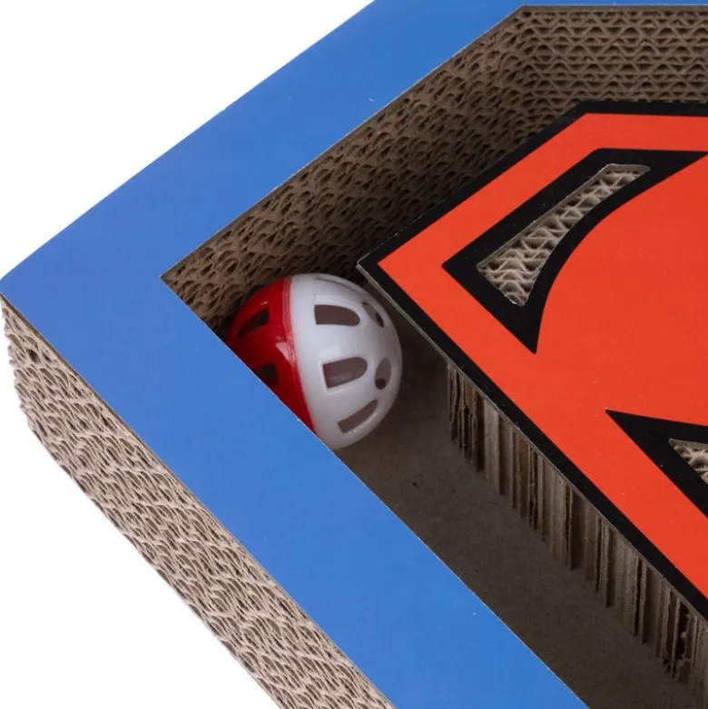 DC Superman kradsebræt med kuglebane