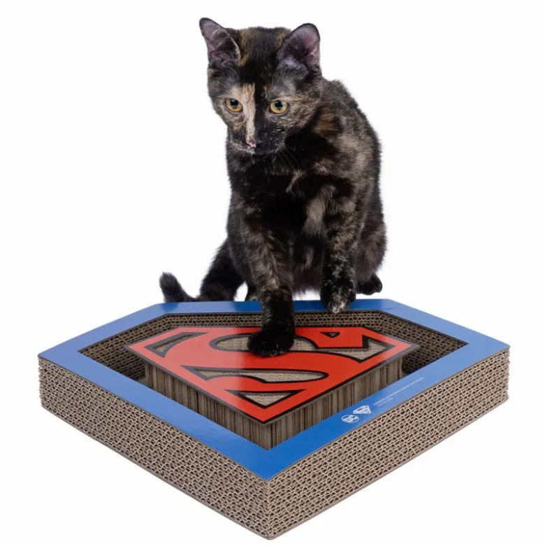DC Superman kradsebræt med kuglebane