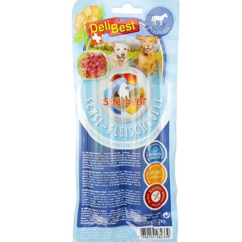 DeliBest Sensi kødrulle hest