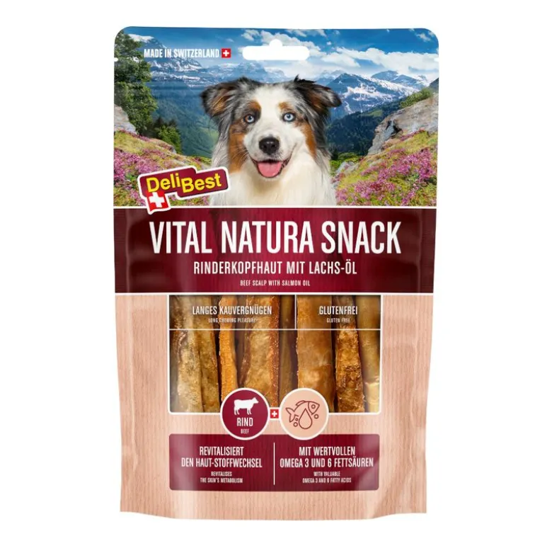 DeliBest Vital Natura Snack vildlaksolie