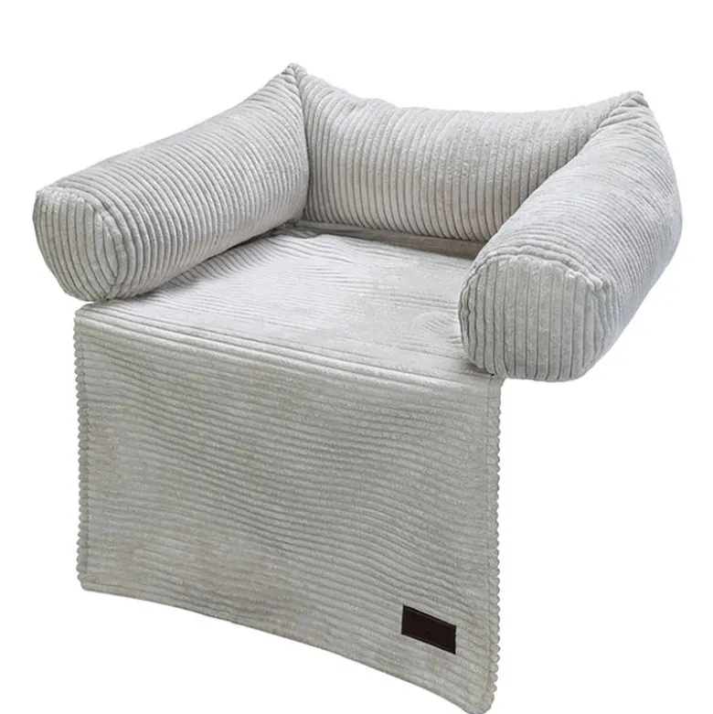 Designed by Lotte sofapude Ribbed, lysegrå