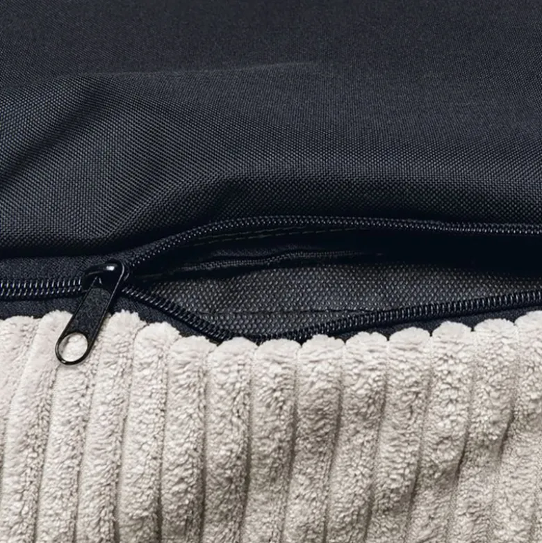 Designed by Lotte sofapude Ribbed, lysegrå