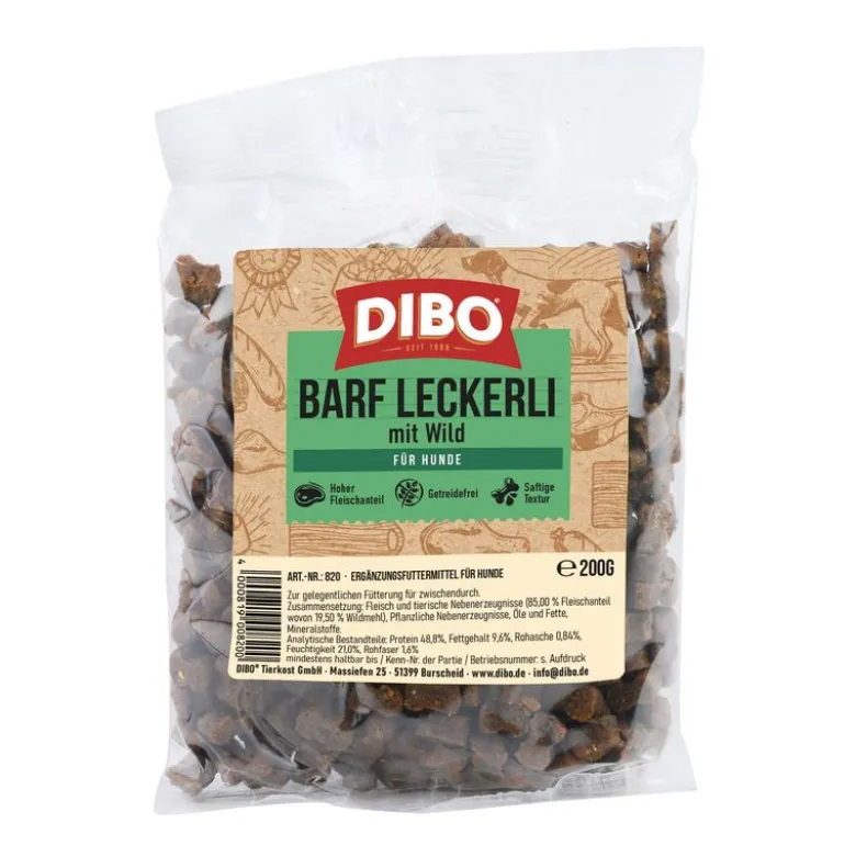 DIBO BARF-Godbid med Vildt