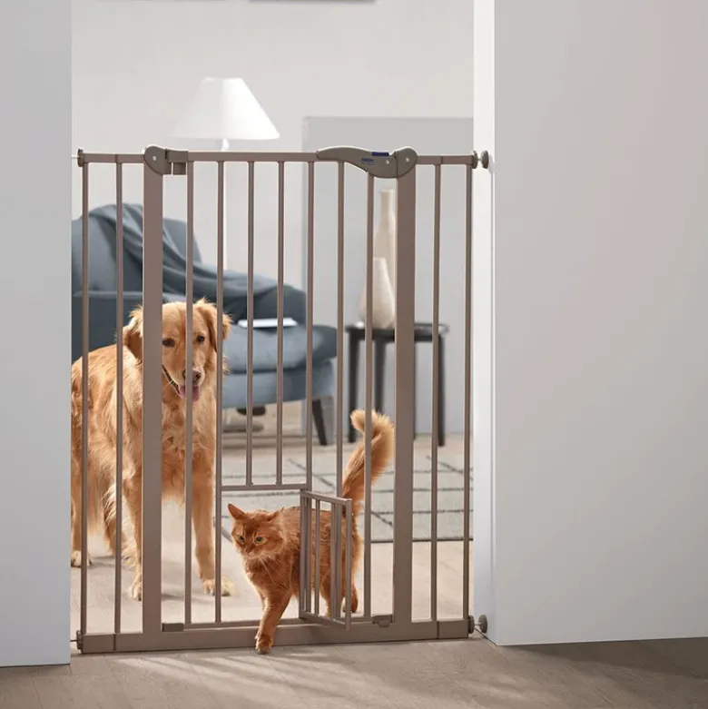 Dog Barrier Savic hundegitter med kattedør