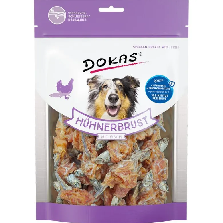 Dokas Tyggesnack Kyllingebryst med fisk