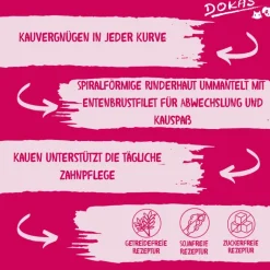 Dokas Tyggespiral Andebryst