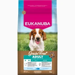 Eukanuba Grain Free Adult Small & Medium med havfisk