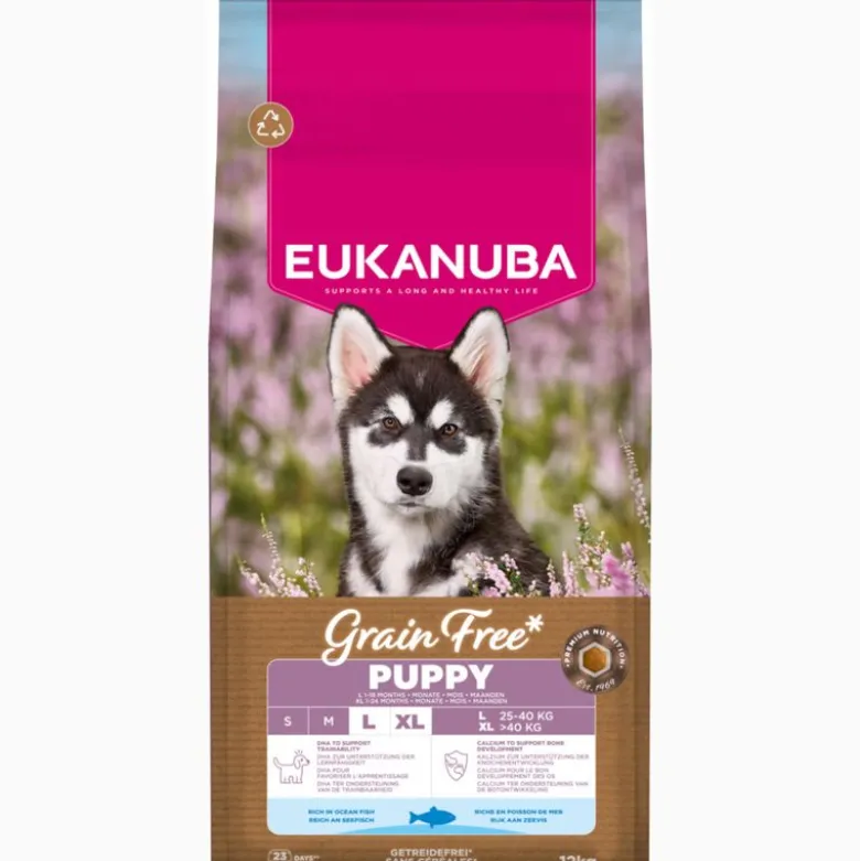 Eukanuba Grain Free Puppy Large & Giant Breed Havfisk