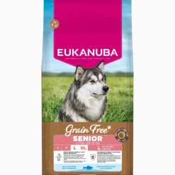 Eukanuba Grain Free Senior Large & Giant med havfisk