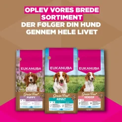 Eukanuba Grain Free Senior Small & Medium med havfisk