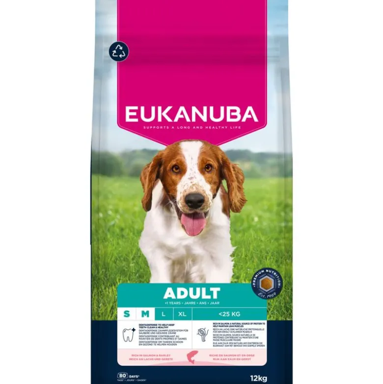 Eukanuba Premium Nutrition Adult Small & Medium Breed Laks