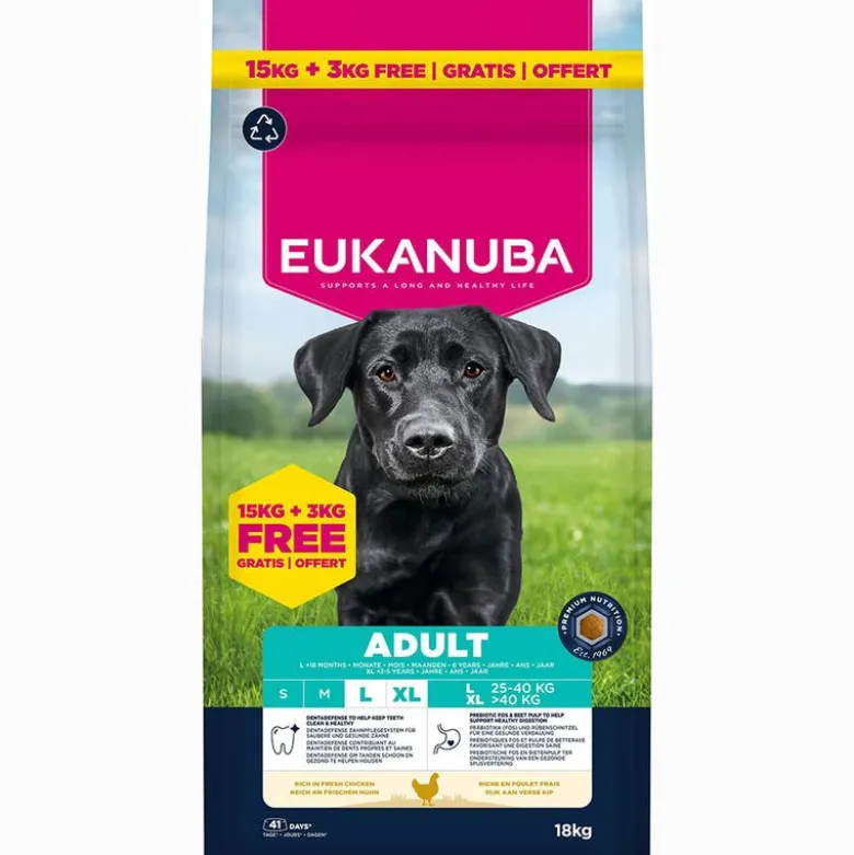 Eukanuba Premium Nutrition Adult Large & Giant Breed Kylling