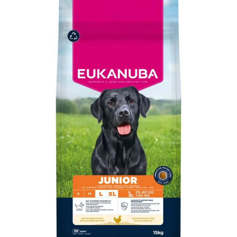 Eukanuba Premium Nutrition Junior Large & Giant Breed Kylling