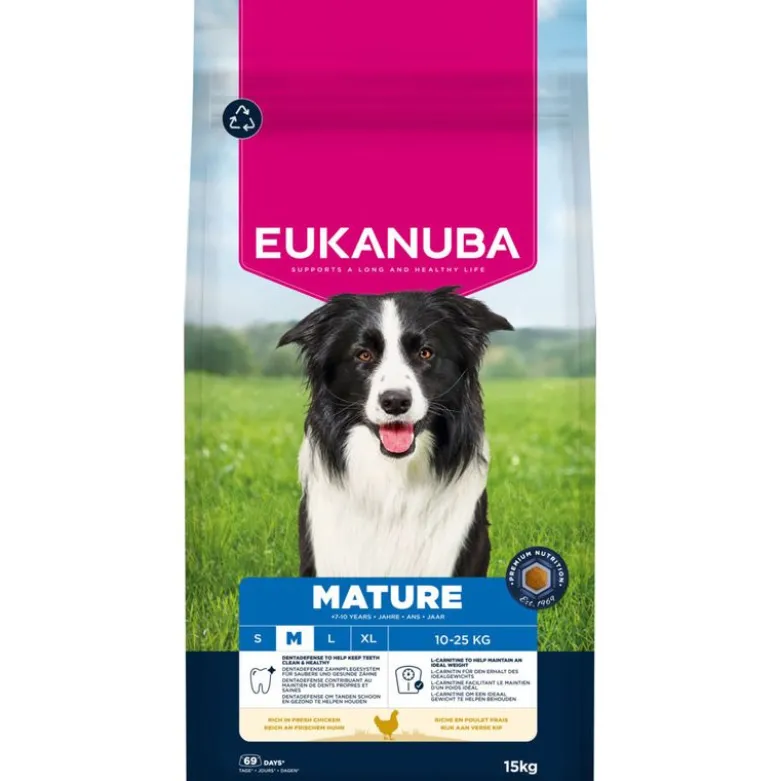 Eukanuba Premium Nutrition Mature Medium Breed Kylling