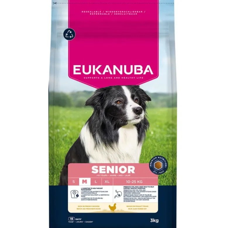 Eukanuba Premium Nutrition Senior Medium Breed Kylling