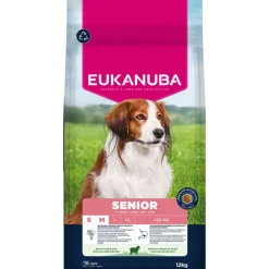 Eukanuba Premium Nutrition Senior Small & Medium Breed Lam & Ris