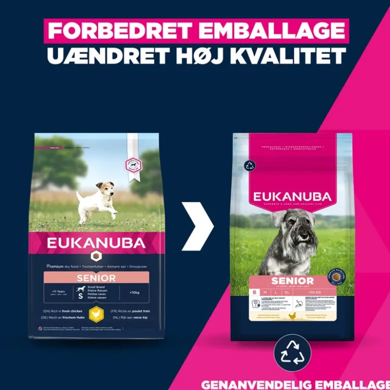 Eukanuba Premium Nutrition Senior Small Breed Kylling
