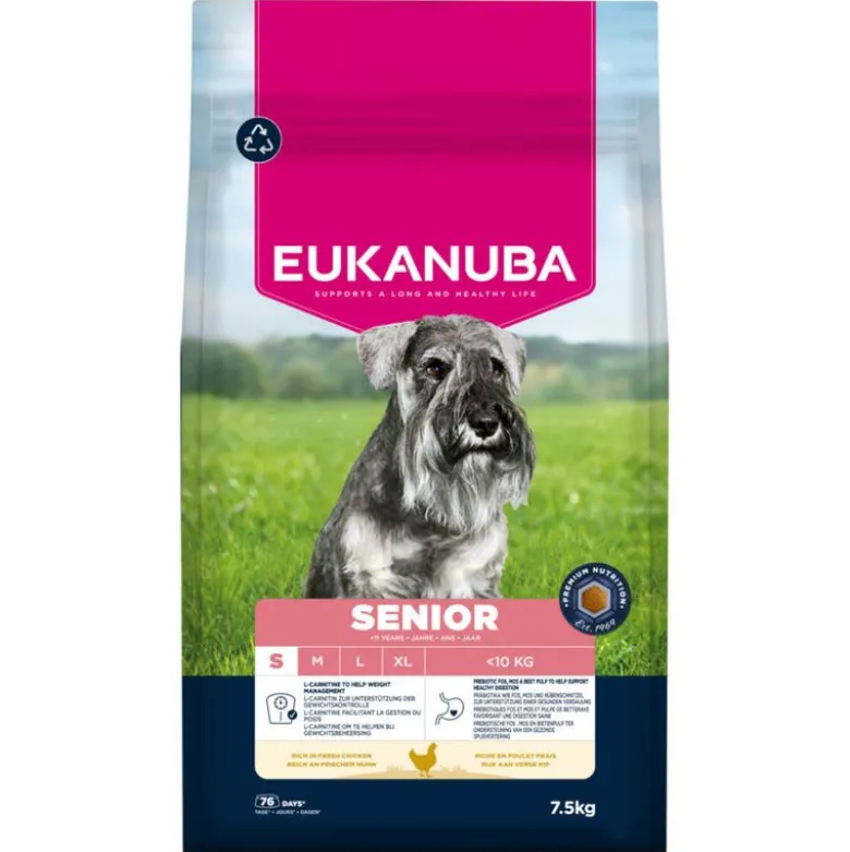Eukanuba Premium Nutrition Senior Small Breed Kylling