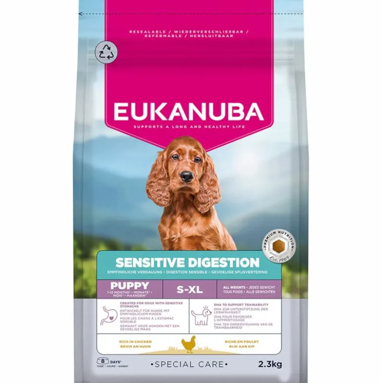 Eukanuba Special Care Sensitive Digestion Puppy med kylling og kalkun