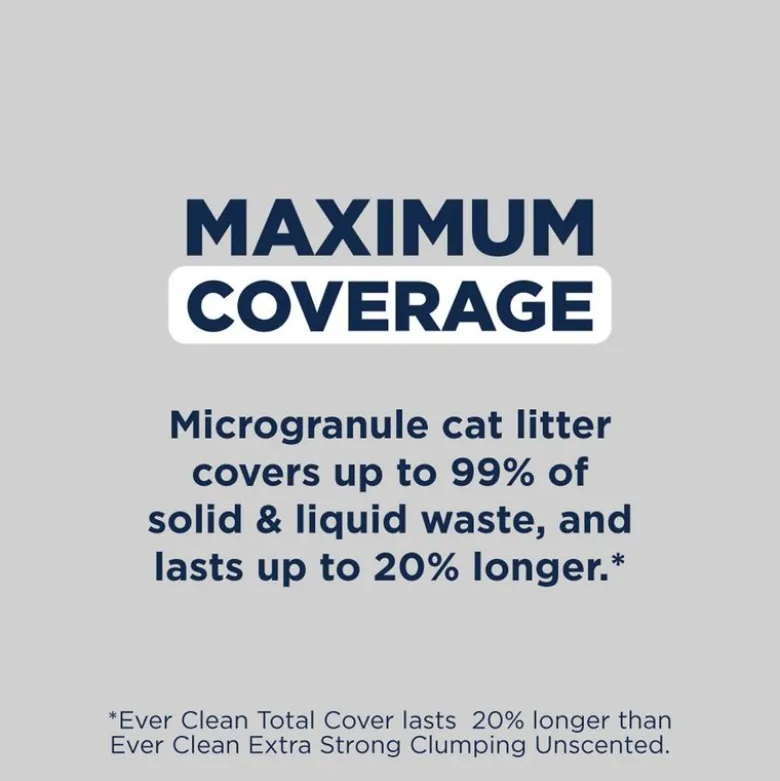 Ever Clean® Total Cover Clumping Duftfri