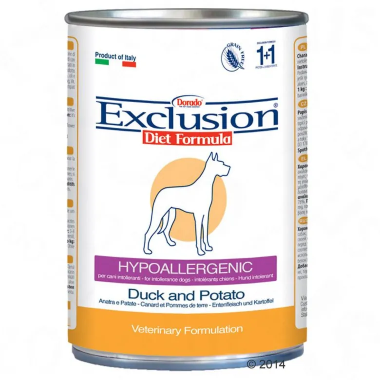 Exclusion Diet 12 x 400 g i blandet pakke
