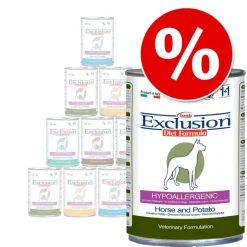 Exclusion Diet 12 x 400 g i blandet pakke